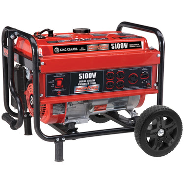 Power Force KCG-5100G 5100W Generator w/ Wheel Kit